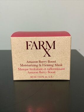 NEW Avon Farm X Moisturizing and Firming Mask Amazon Berry Boost Discontinued